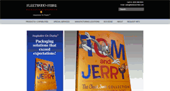Desktop Screenshot of fleetwood-fibre.com